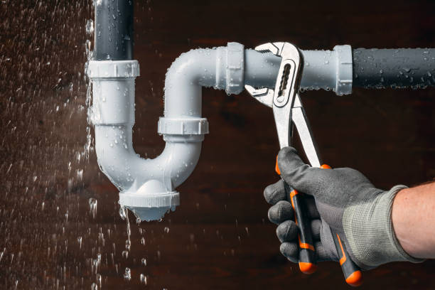 Professional Burst Pipe Repair technician working in Maspeth, NY